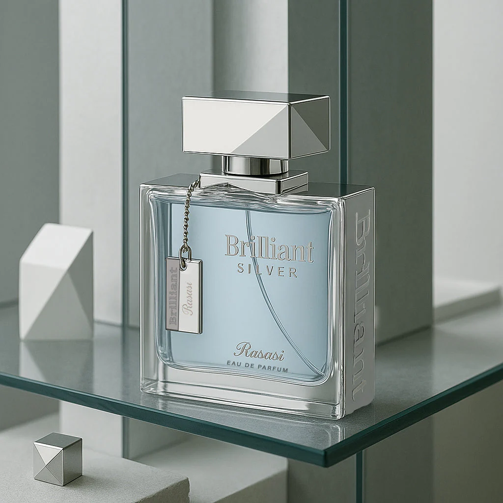 100ml Unisex Brilliant Silver EDP Inspired by Marc-Antoine Ganymede