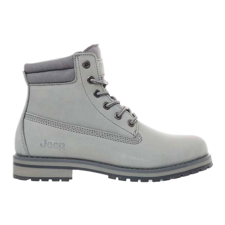 25% off on Jeep Ladies Grey Leather Boots | OneDayOnly