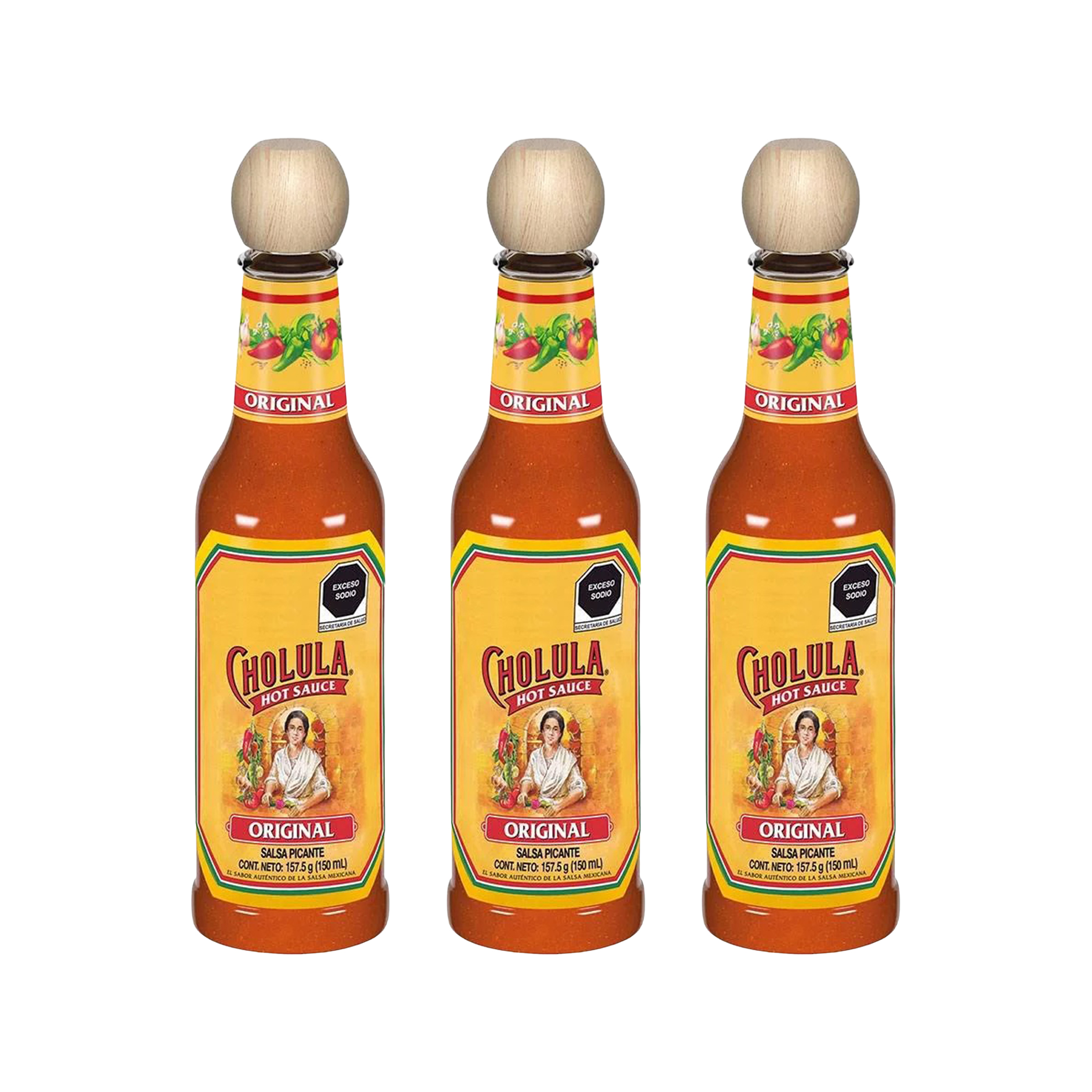 3x 150ml Original Picante Salsas