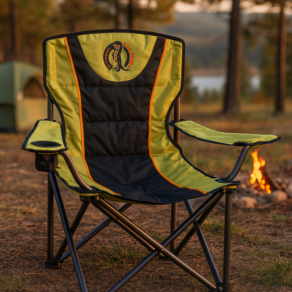 Ultra Light Spider Foldable Camping Chair and Carry Bag