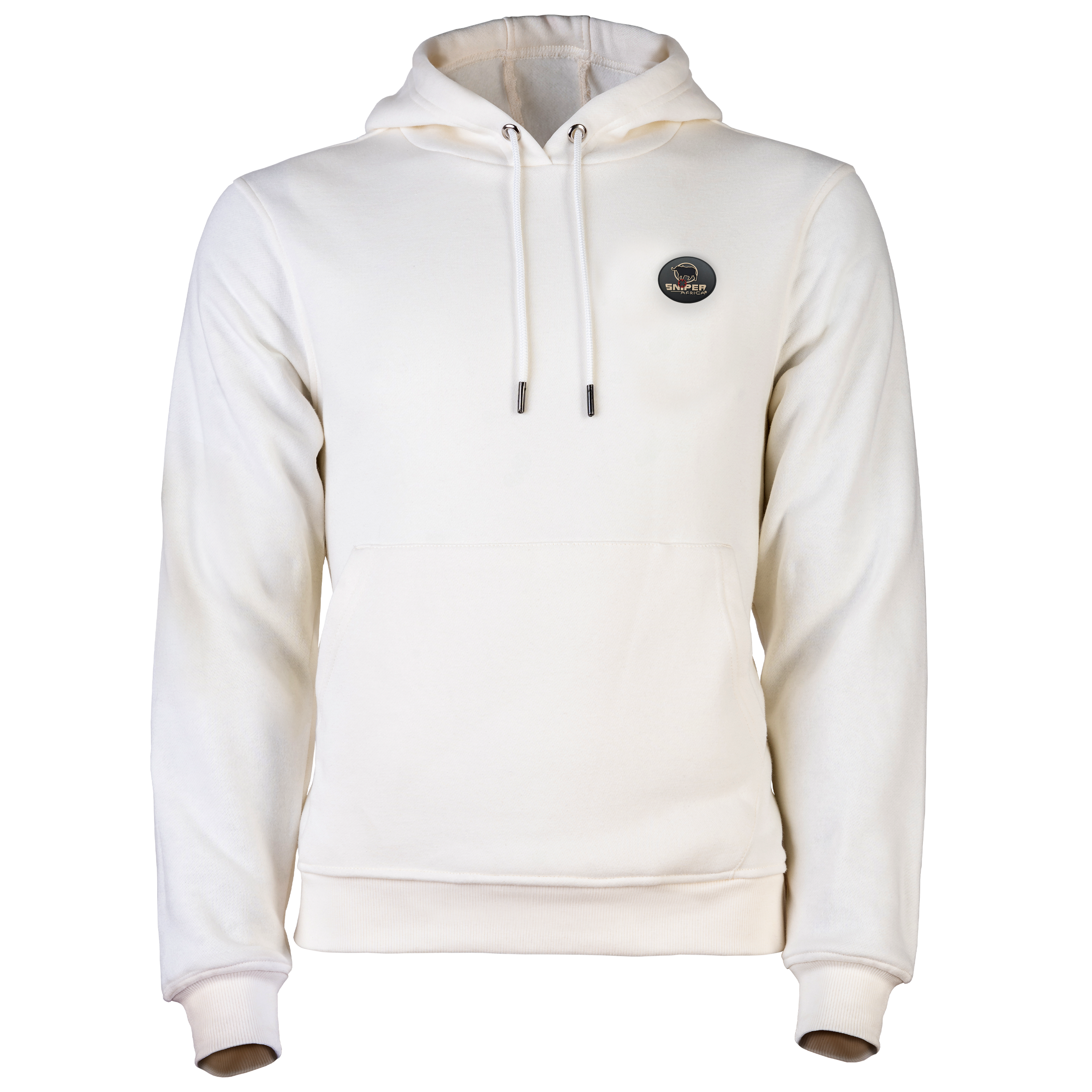 Men’s White Trek Brushed Hoody