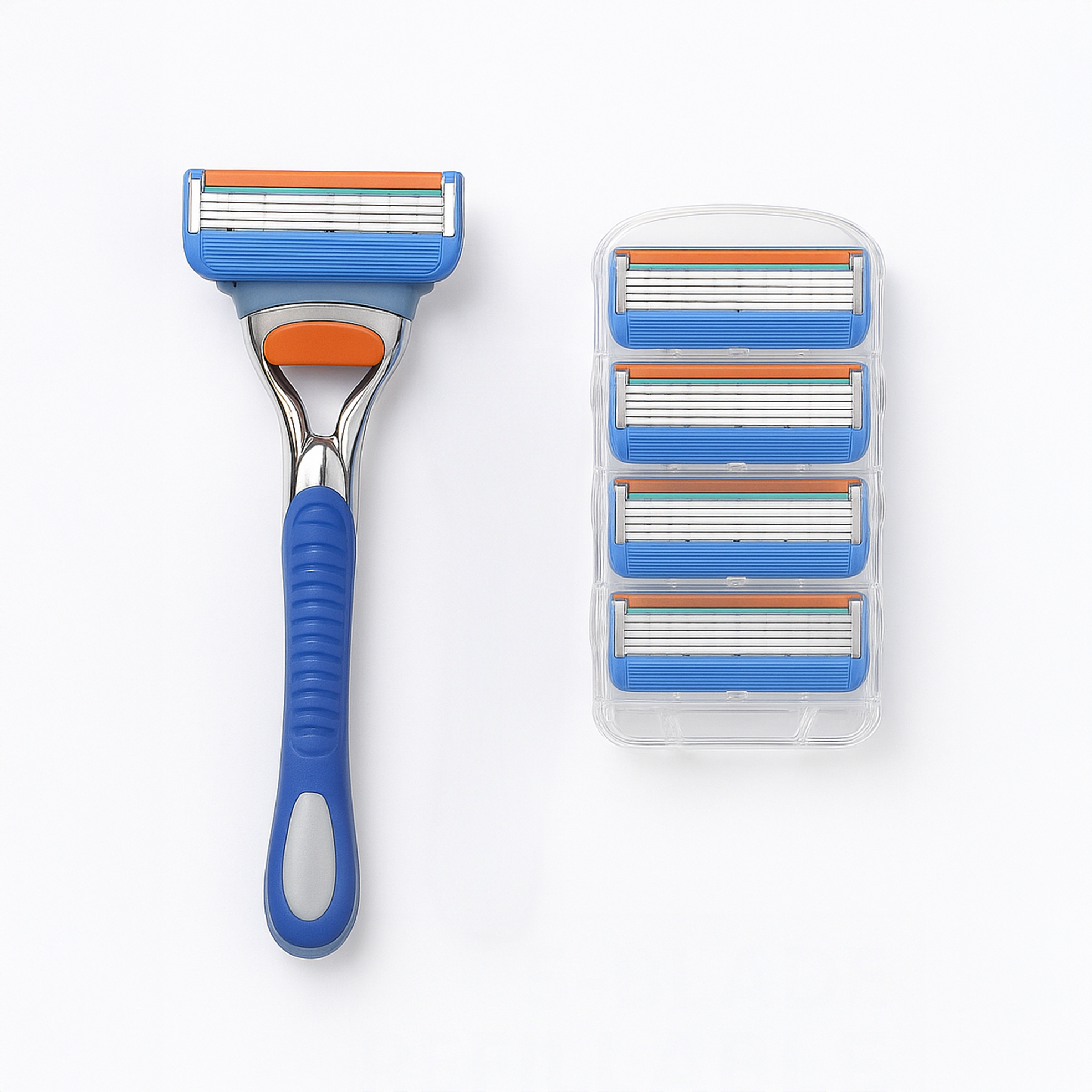 Super5 Razor and 5 Premium 5-Blade Cartridges