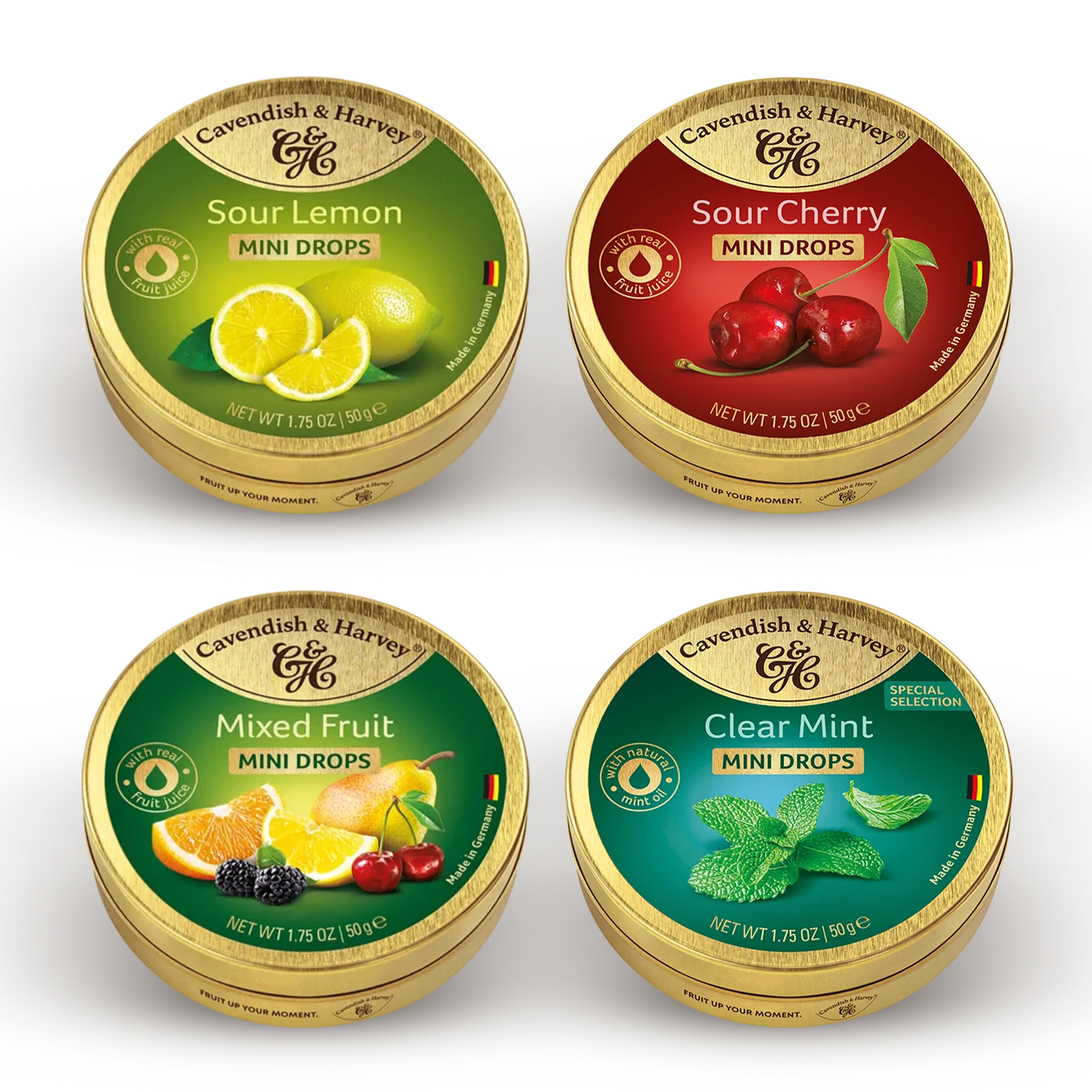 4x 50g Mini Assorted Drops