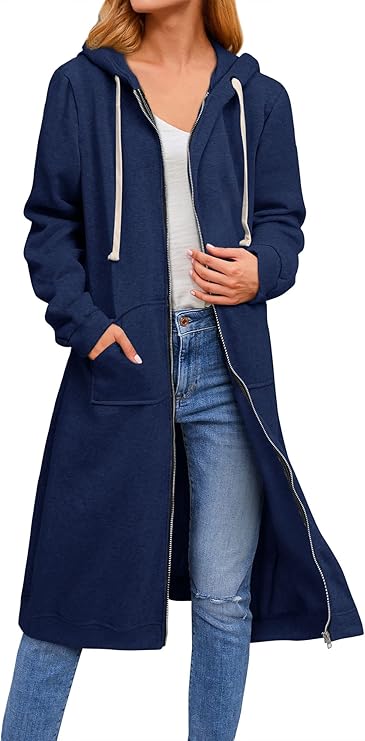 29% off on Miss Flair Ladies Long Zipper Hoodie | OneDayOnly