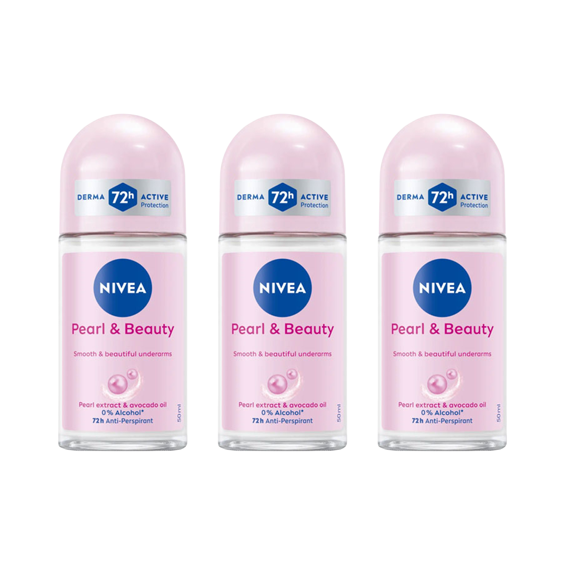 50ml Pearl & Beauty Anti-Perspirant Roll Ons