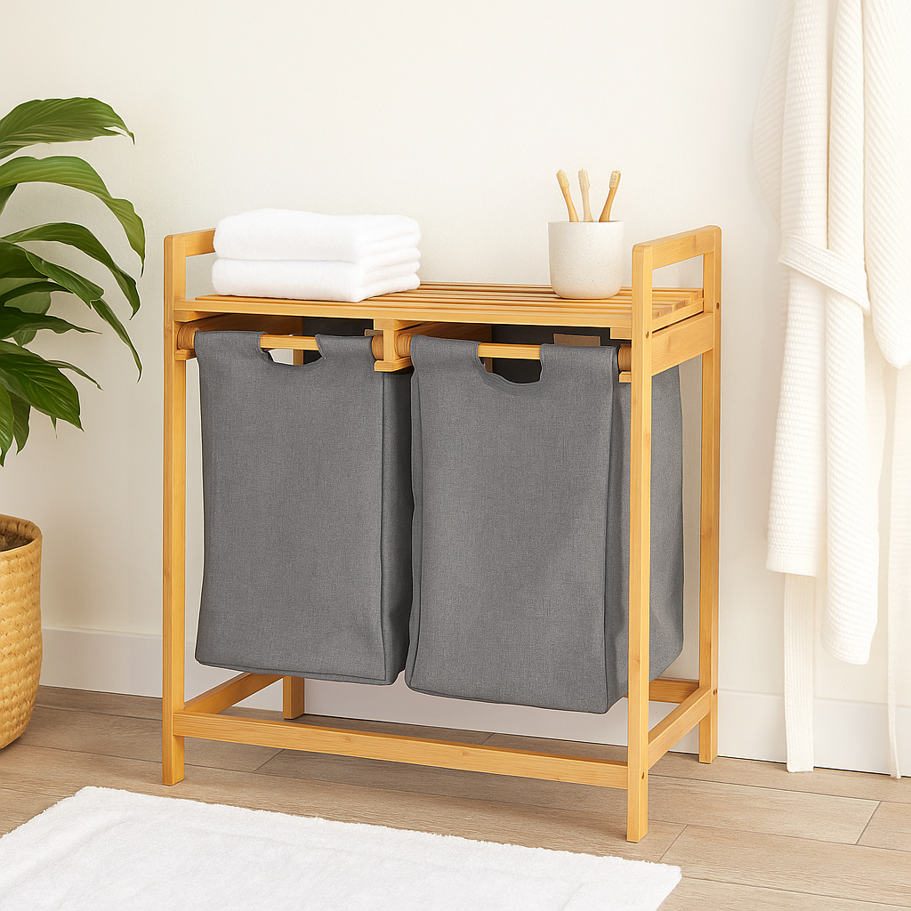 40% off on Bamboo Laundry Basket | OneDayOnly