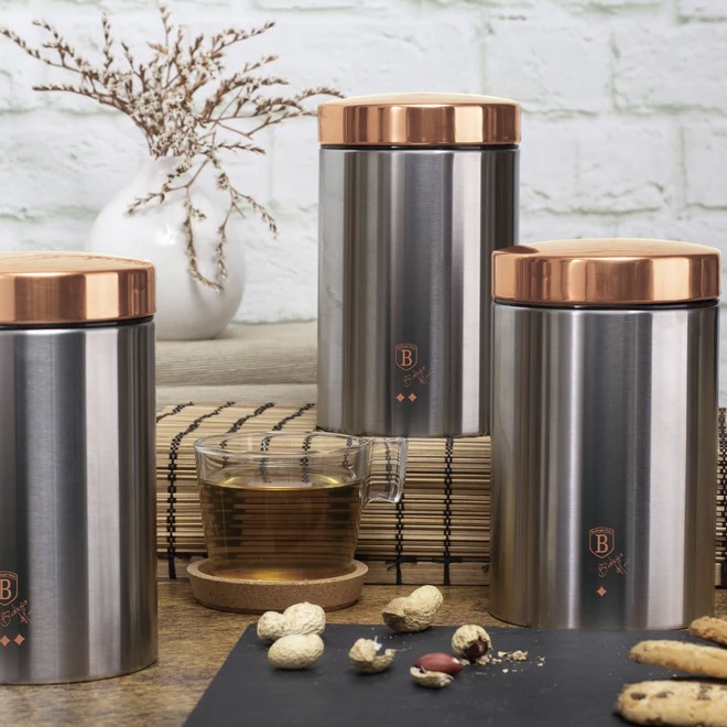 3-Piece Premium Canister Set