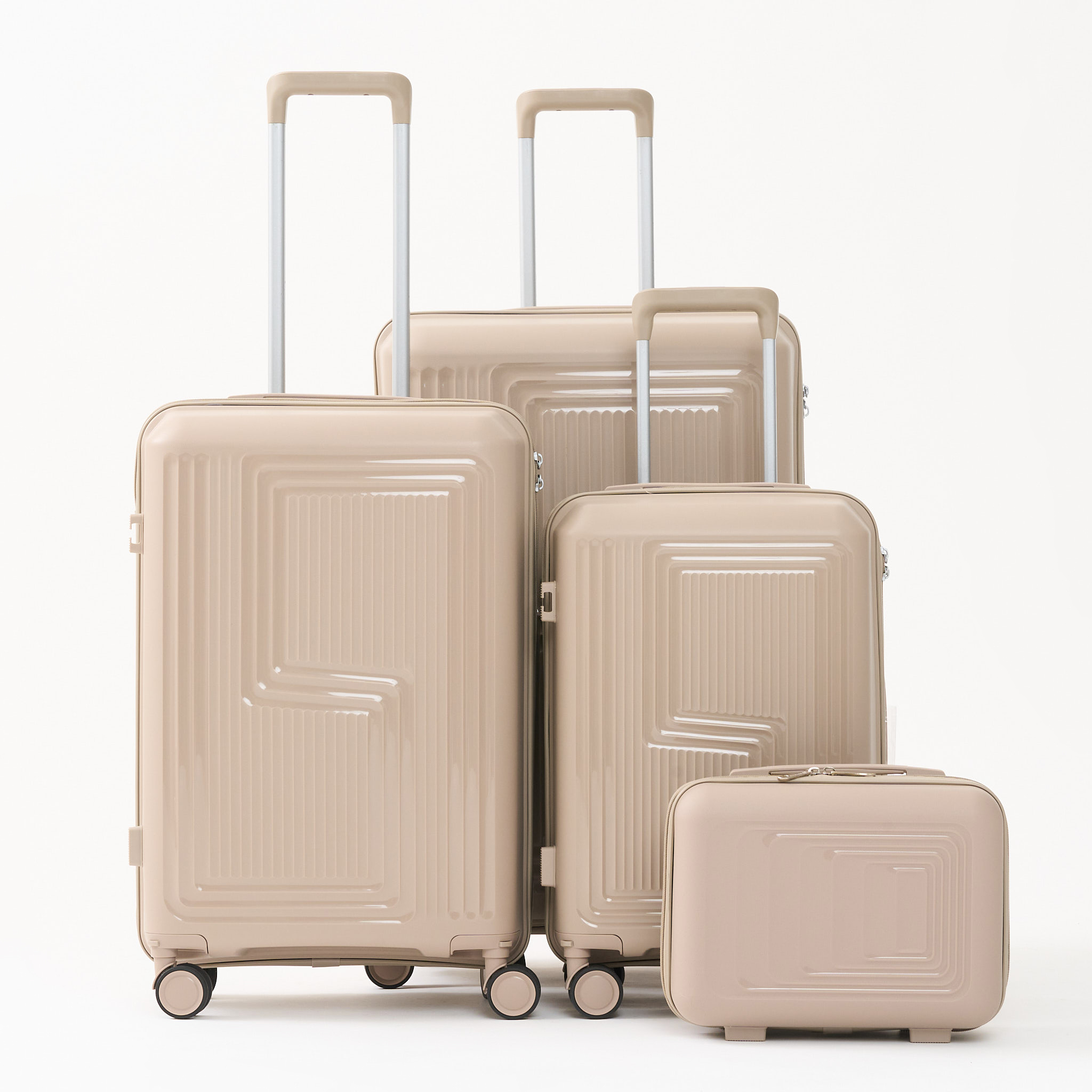 41% off on 4-Piece Hard Shell Luggage Set | OneDayOnly