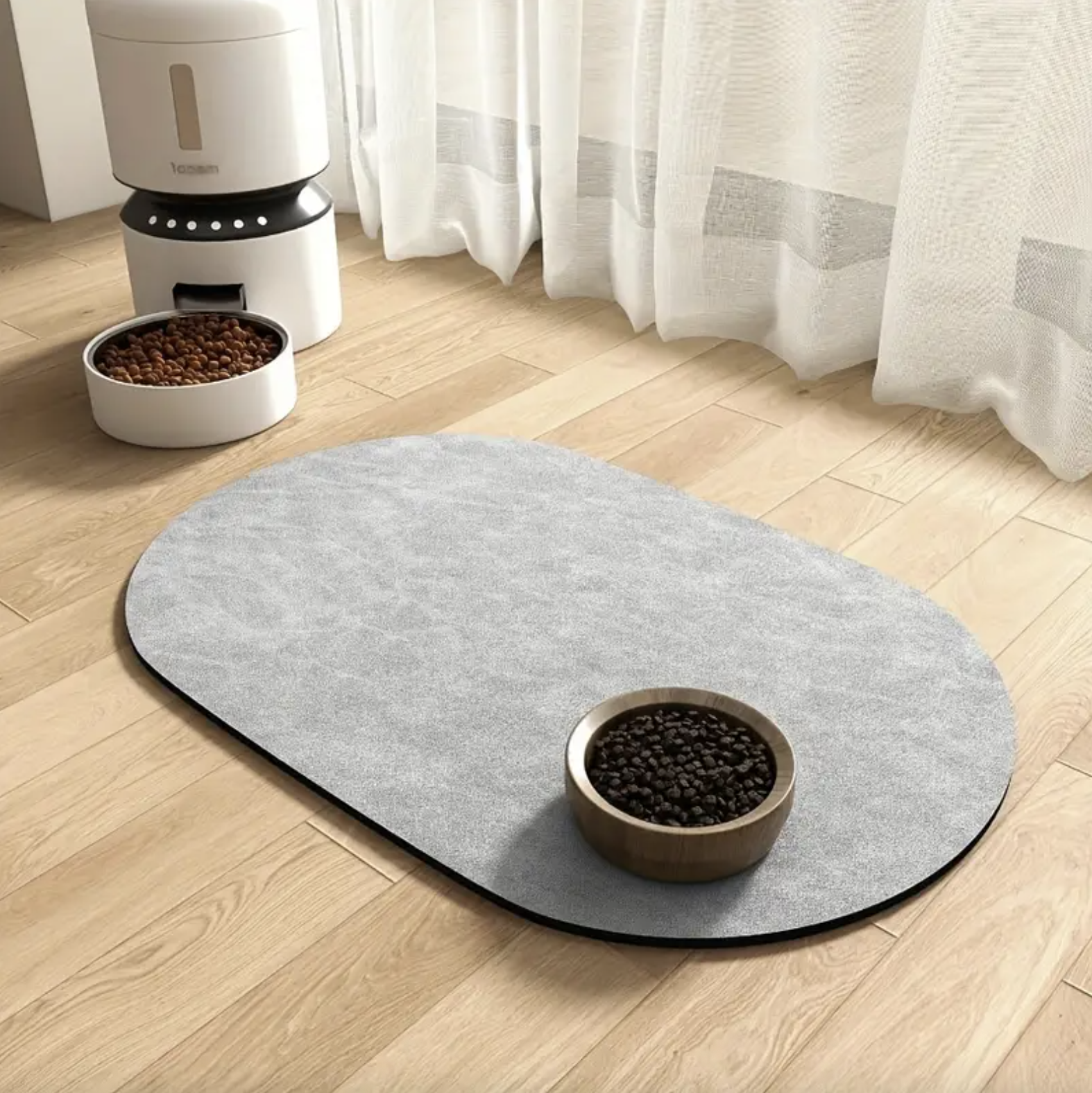 Quick-Drying Soft Diatomite Pet Feeding Mat