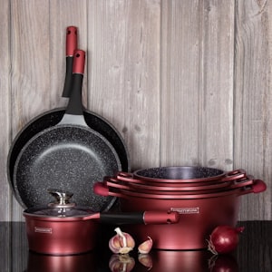 1978年製 SAHARA PAN SET 赤 70% off on Diecast Non-stick Cookware Set | OneDayOnly