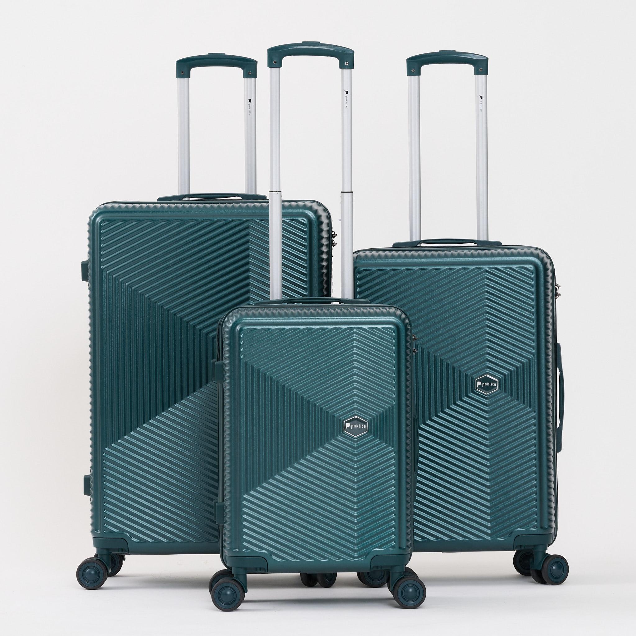 Equinox Hard-Shell Luggage with Combination Lock