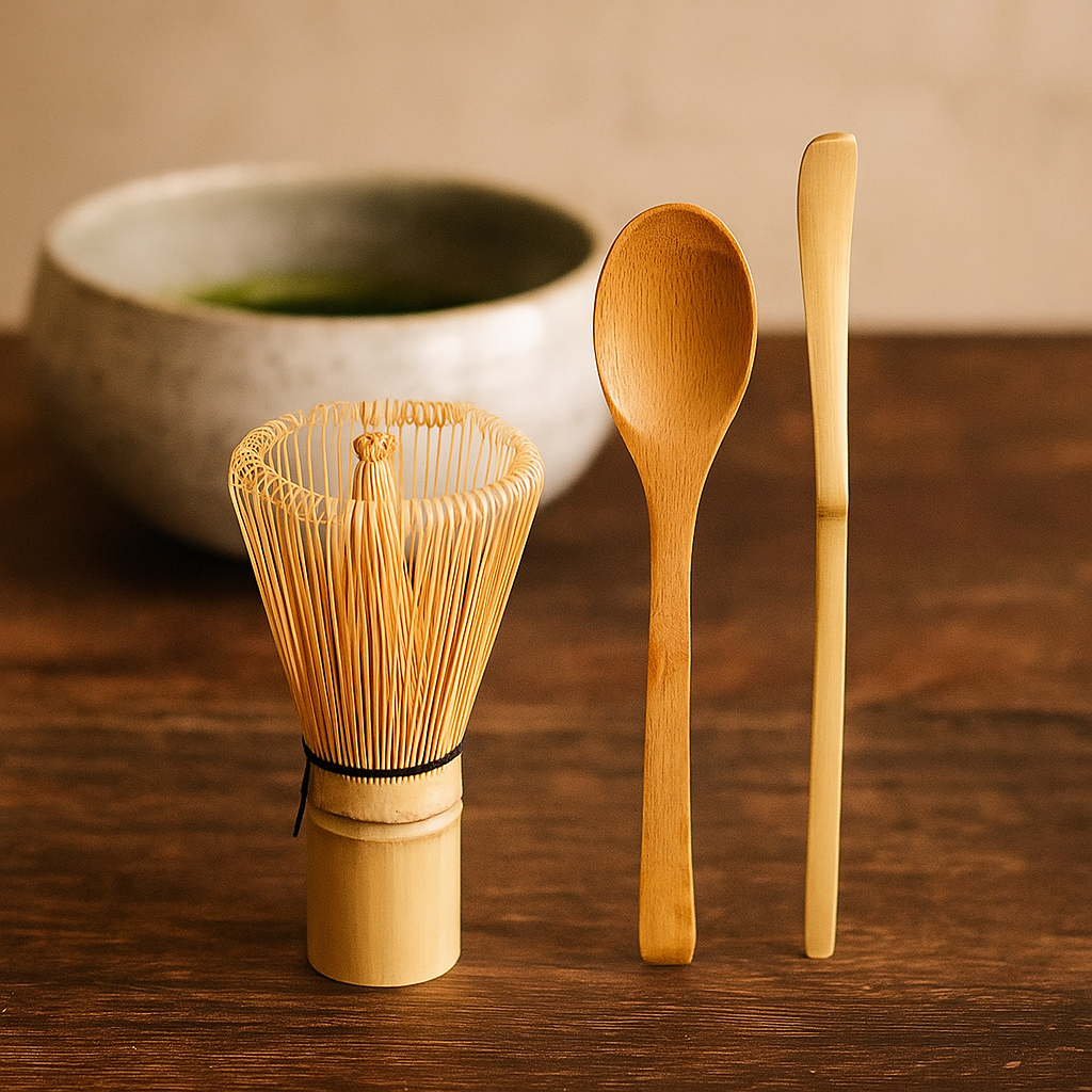 Bamboo Matcha Whisk Set