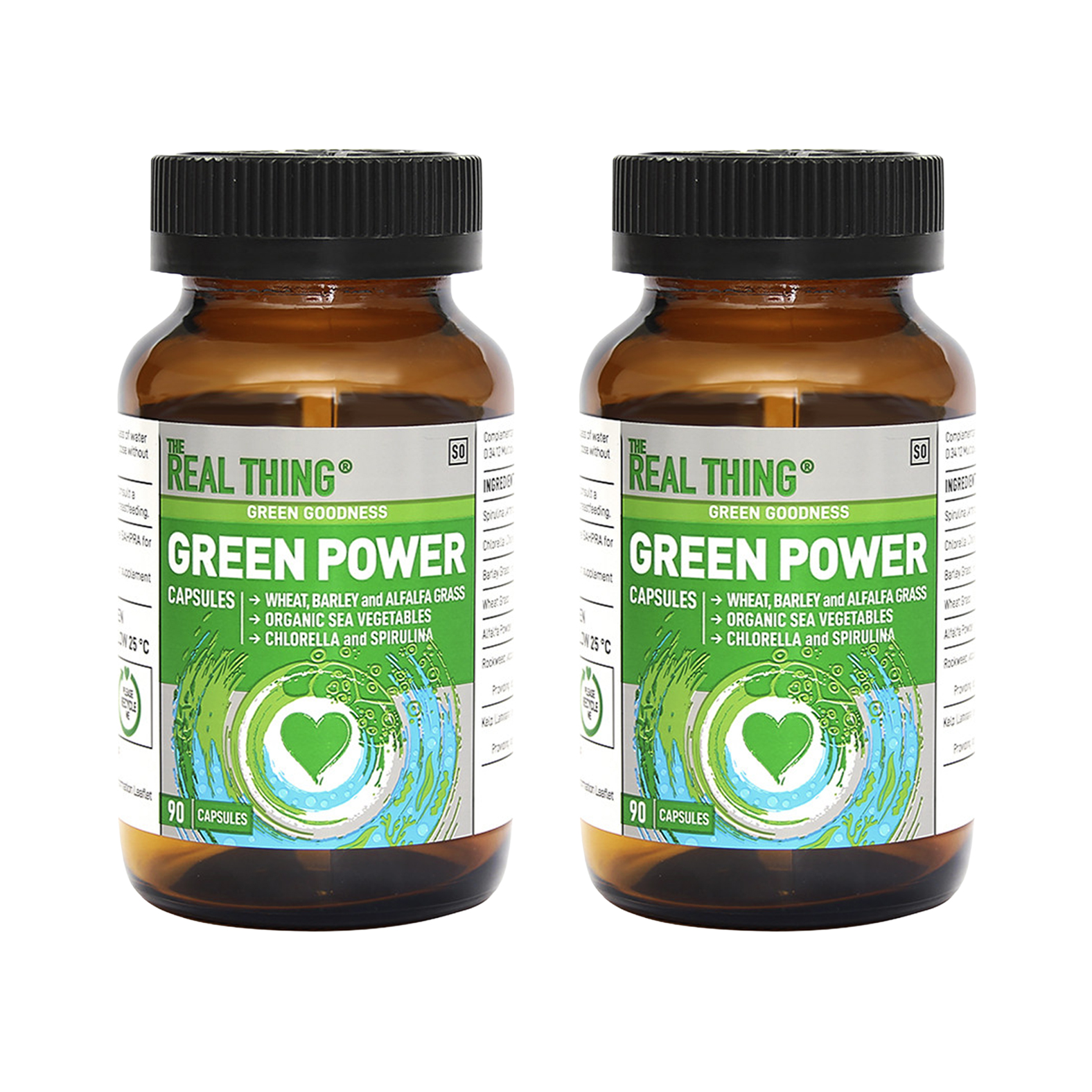 2x 90's Green Power Capsules