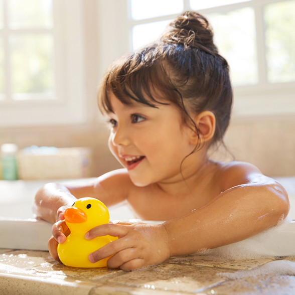 2x Bath Temperature Safety Ducks