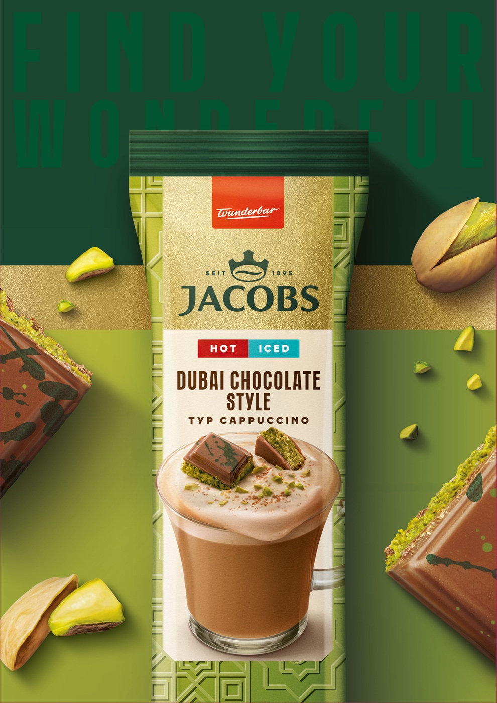 24% off on 5x 8's Dubai Chocolate Sachets | OneDayOnly