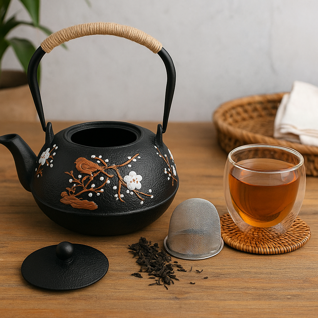 24% off on Chenshia Kitchen Cast-Iron Teapot | OneDayOnly