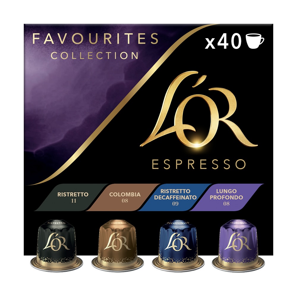 Espresso Collection Nespresso Compatible Aluminium Coffee Capsules (40's)