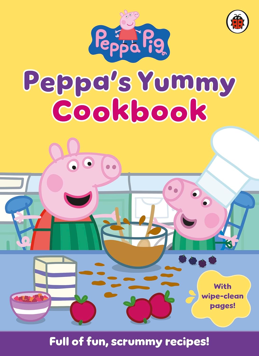 Peppa's Yummy Cookbook: A fun and easy recipe book for kids with wipe-clean pages
