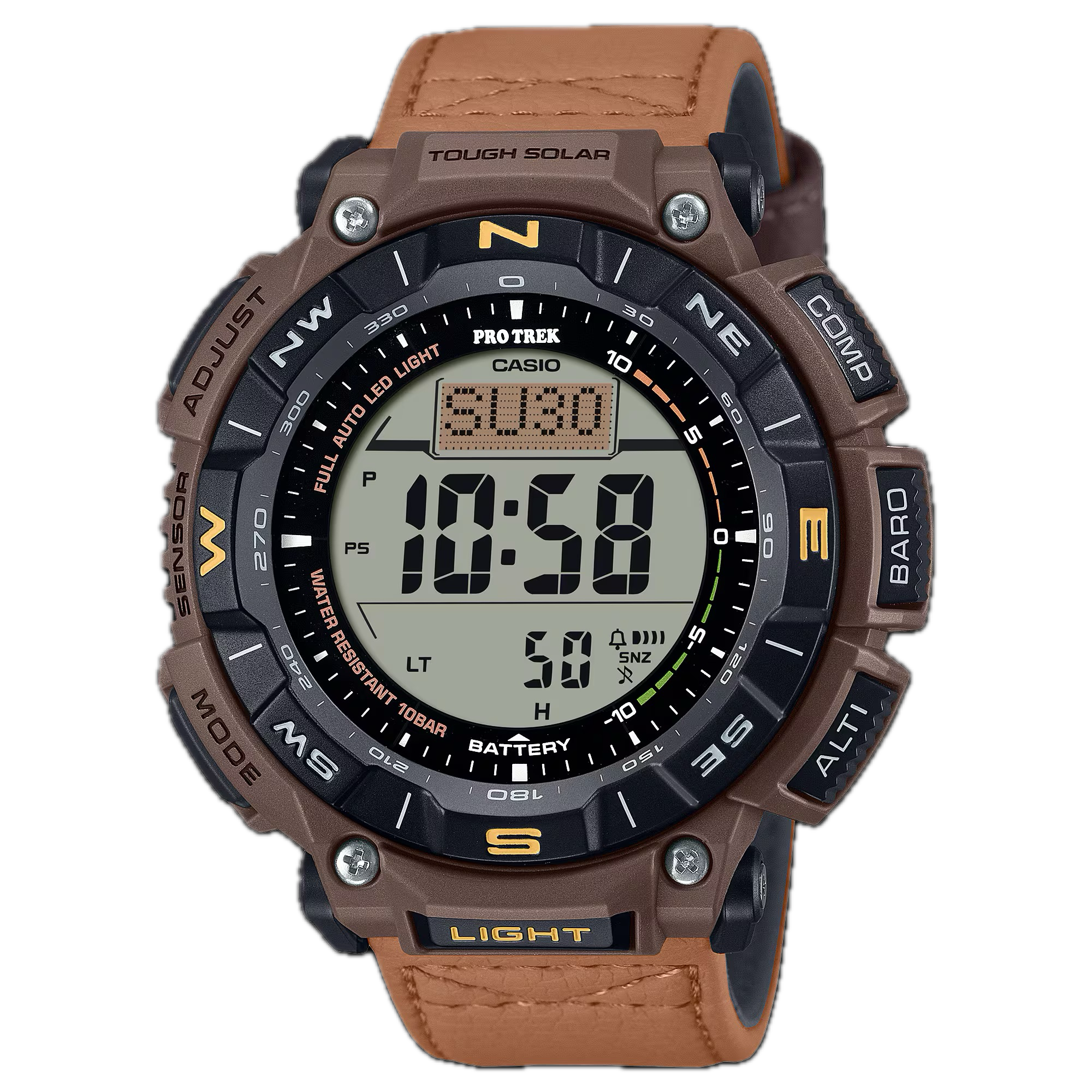 Men's Protrek Solar 3 Sensor Watch