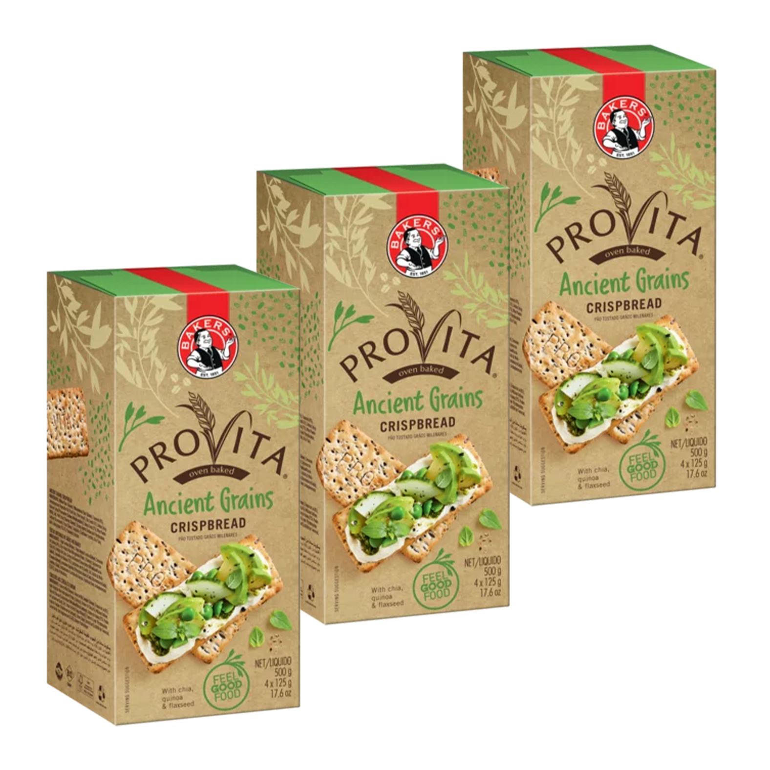 26% off on Bakers 3x 500g Provita Crispbreads | OneDayOnly