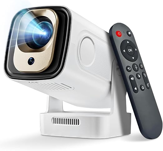 1080P Android Smart LED Projector with Remote Control