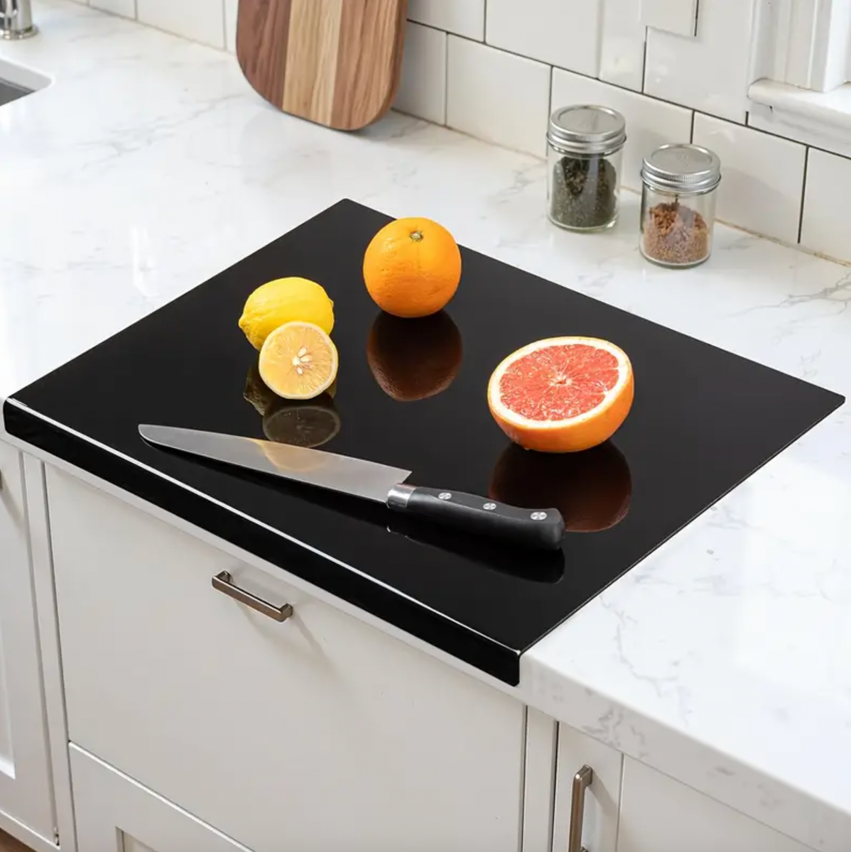 Acrylic Chopping Board with Lip