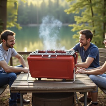 Portable Briefcase Braai