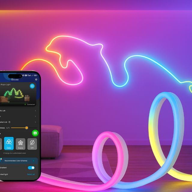 Neon Preinstalled Strip Light White