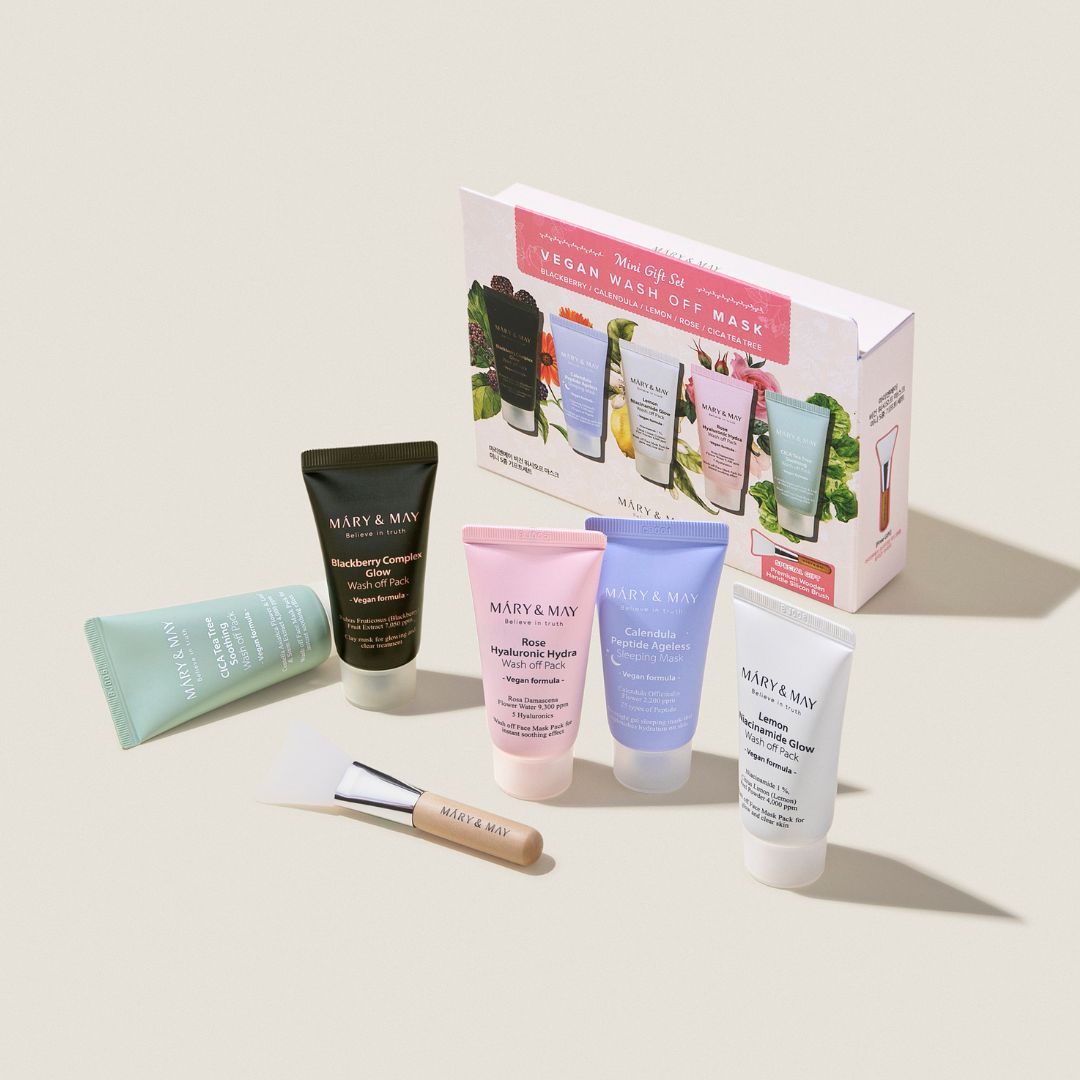 5-Piece 30g Mini Wash Off Mask Gift Set