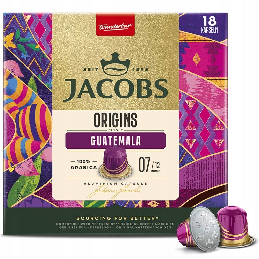Origins Guatemala Aluminium Coffee Capsules (18's)