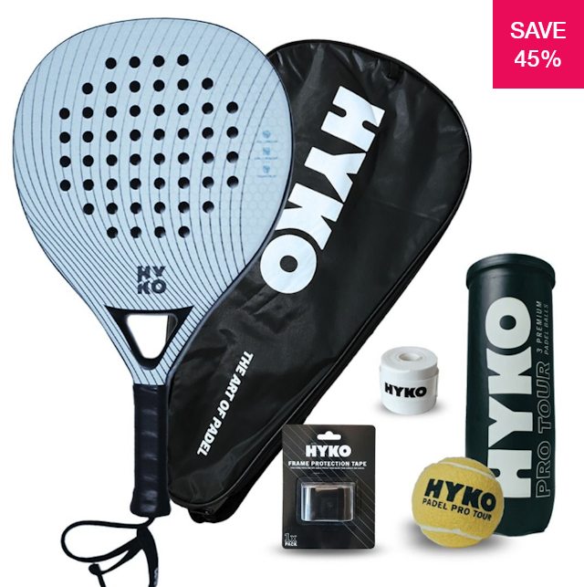 45 off on Hyko Padel Beginners Bundle OneDayOnly