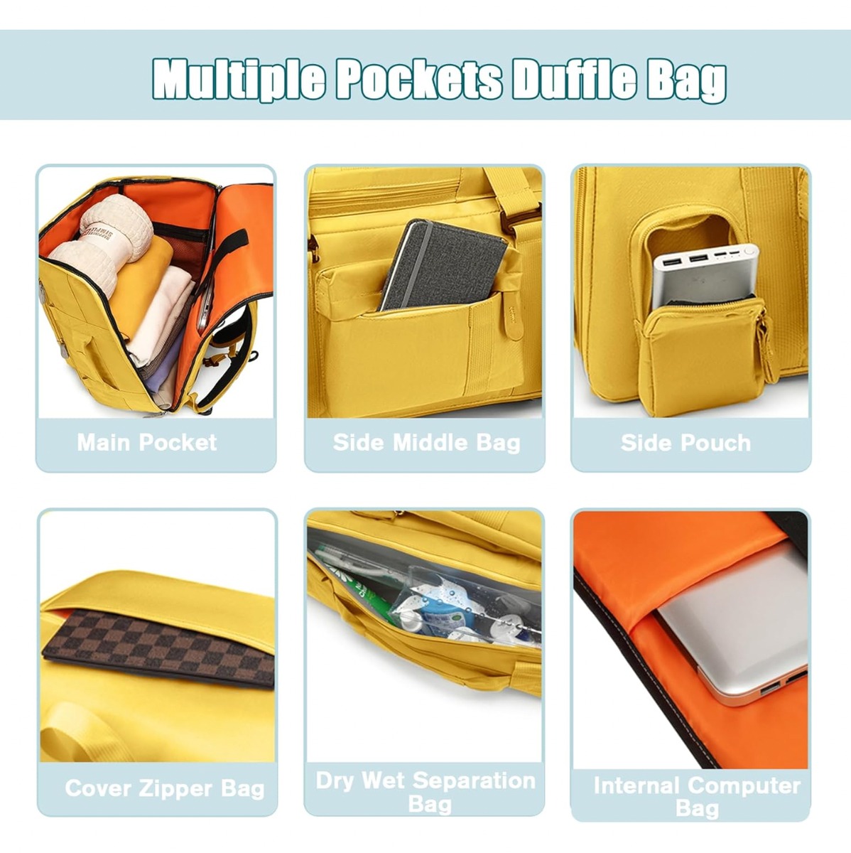 46% off on 3-in-1 18-Compartment Travel Bag | OneDayOnly