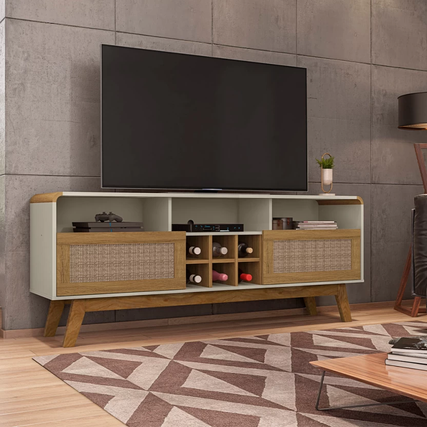 50% off on Plasma TV Stand with Wine Cabinets | OneDayOnly