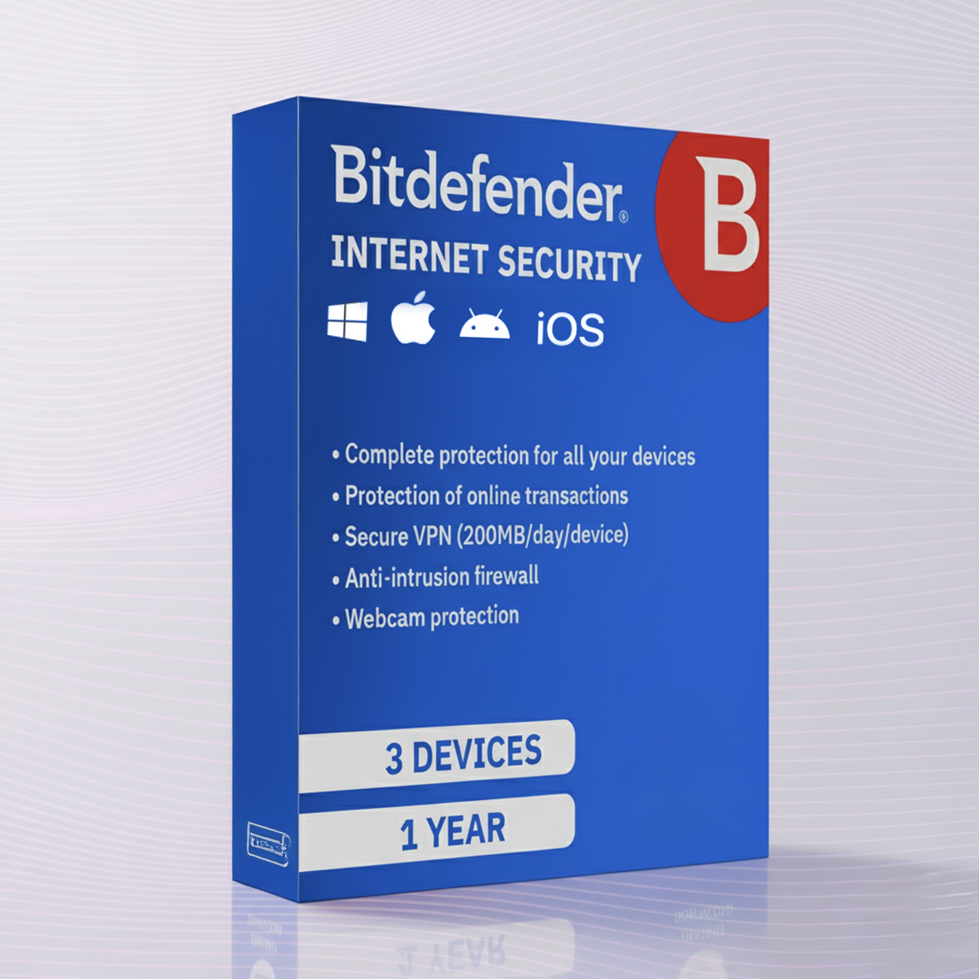 3-Device Total Security (1-Year Plan)