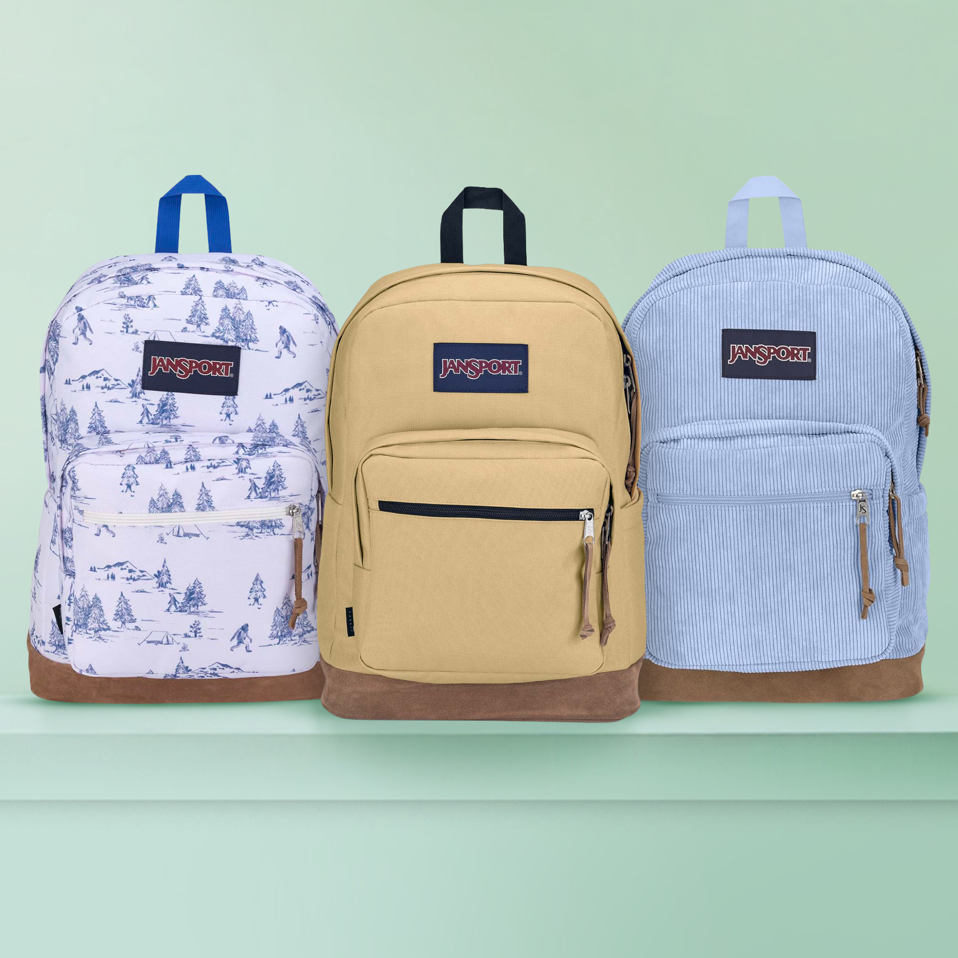 31L Right Pack Backpack with Suede Leather Bottom