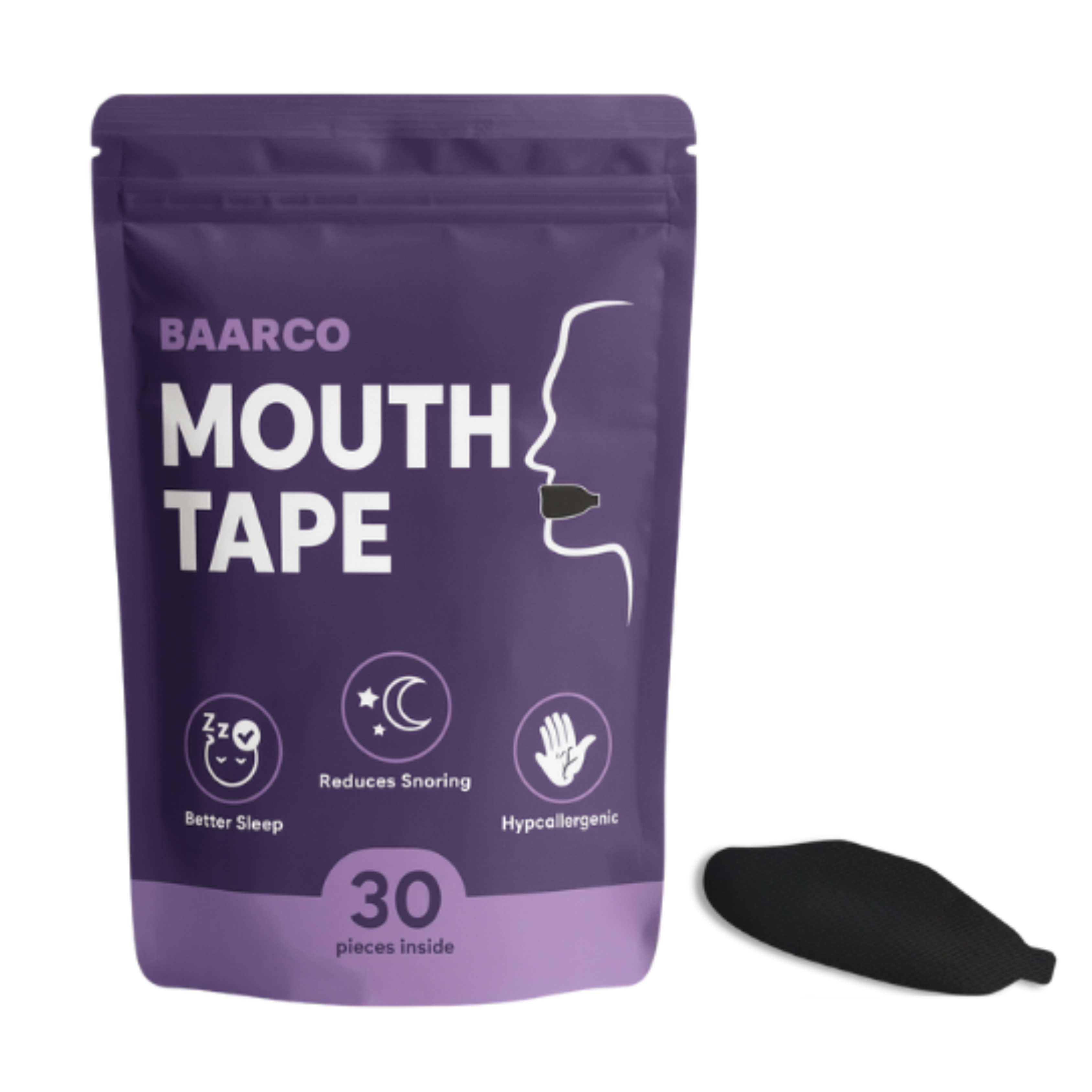30 or 60x Nasal Breathing Mouth Tape