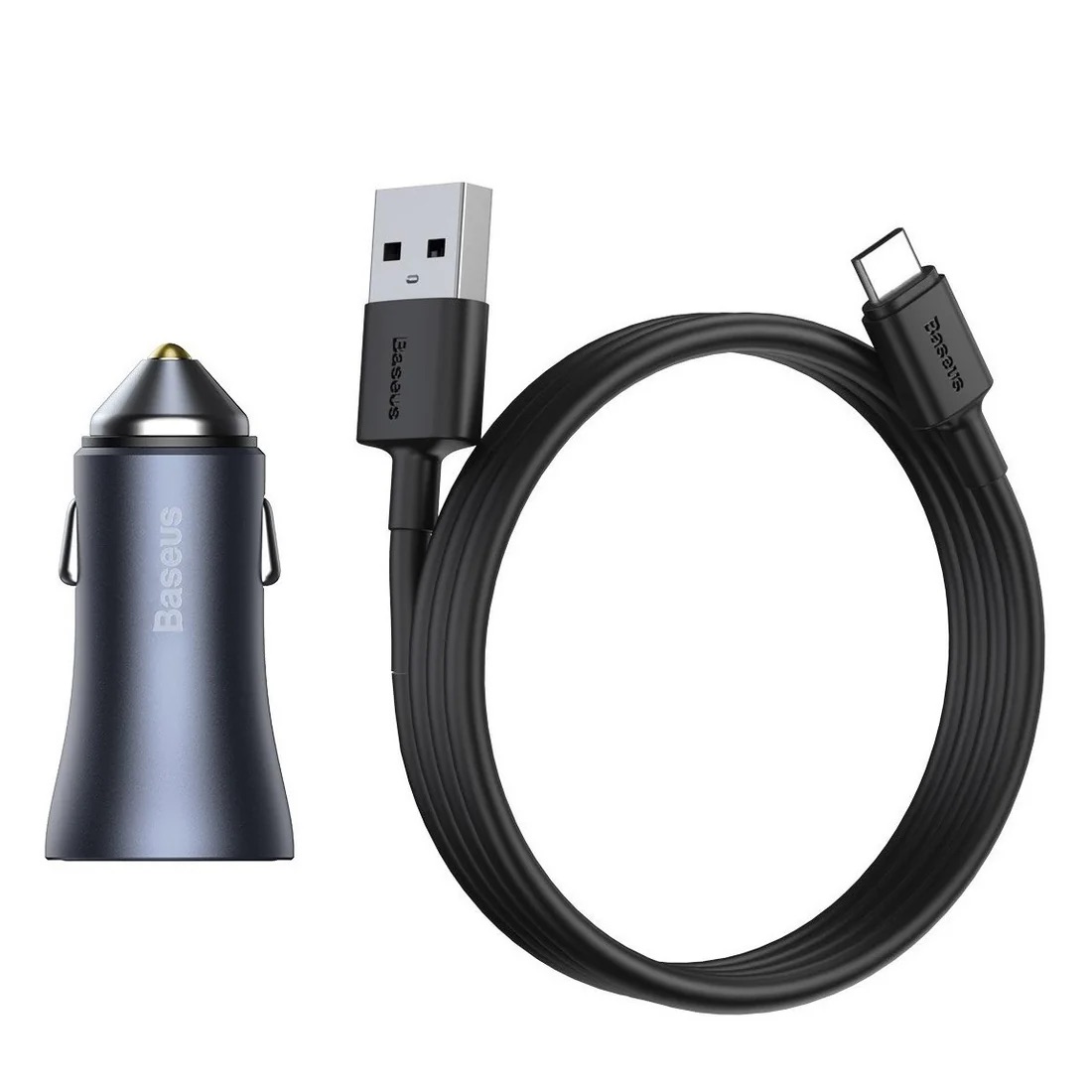 40W Golden Contractor Pro Dual USB to USB-C Car Charger