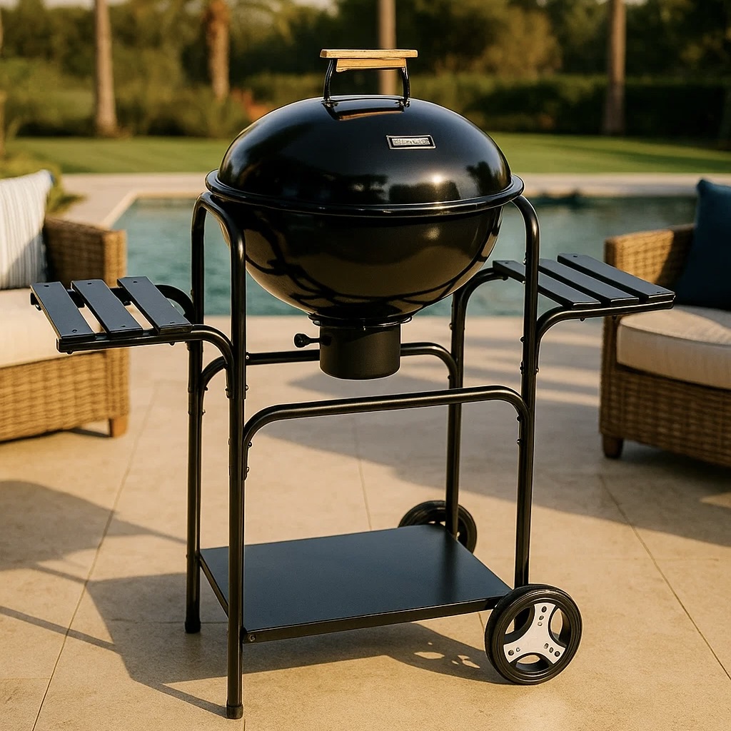 46cm BlazeBuddy Charcoal Trolley Kettle Braai