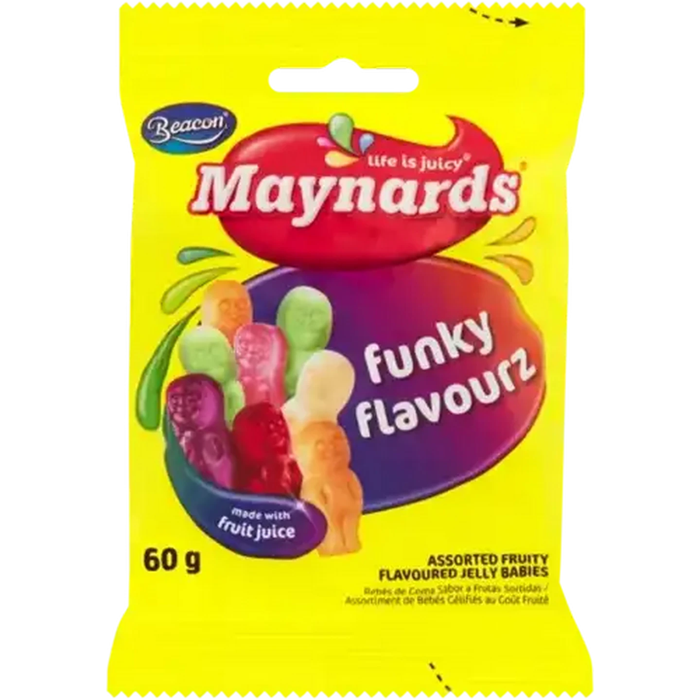 Maynards 6x 60g Mini Enerjelly Gums OneDayOnly