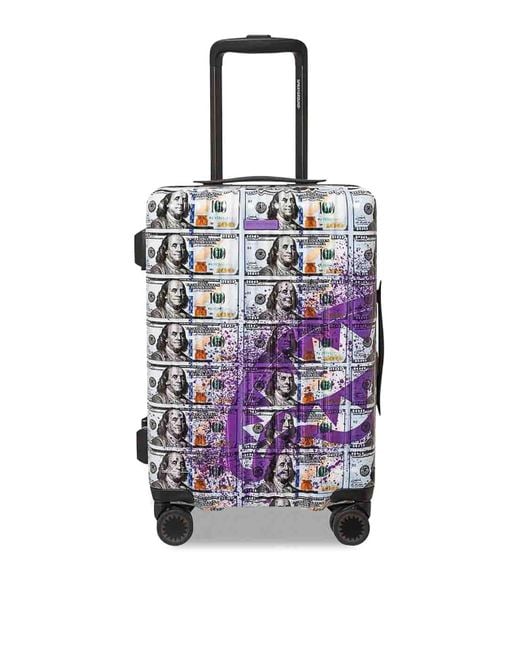 Money Splat with TSA Lock Hardshell Carry-On Luggage
