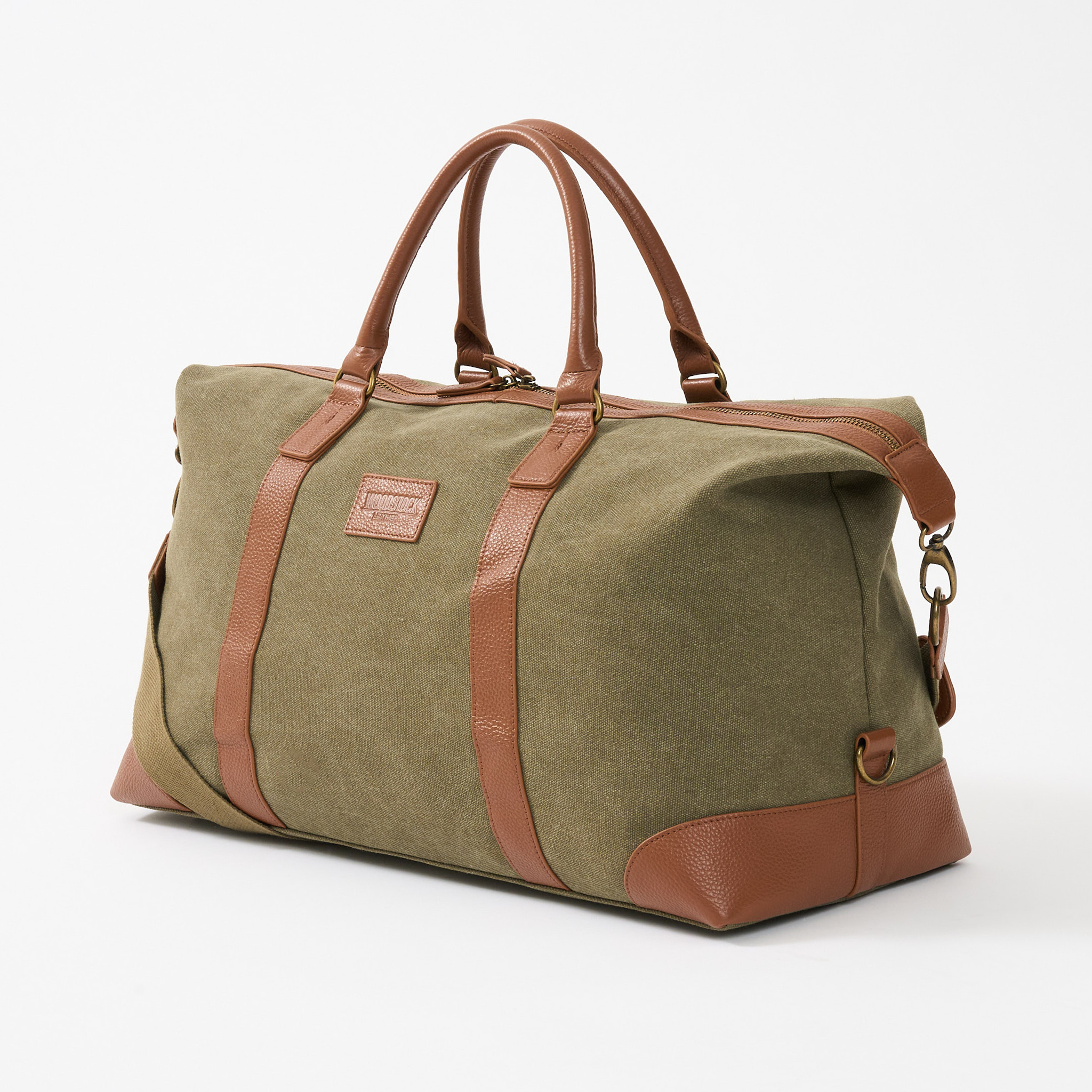 67% off on Leather & Canvas Oxford Duffel | OneDayOnly