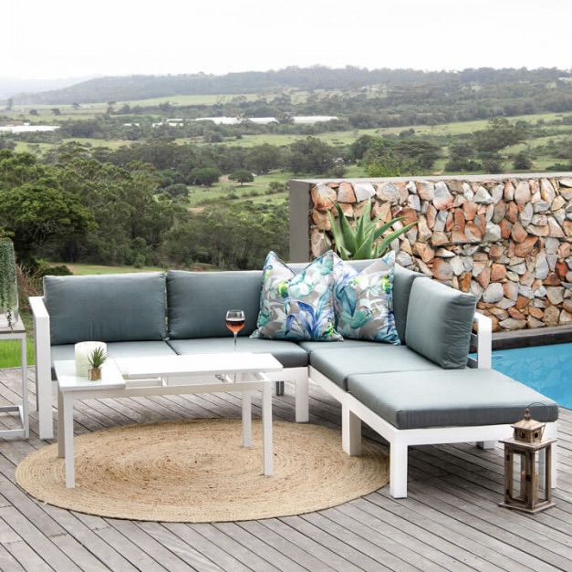 Corner Patio Lounge Set