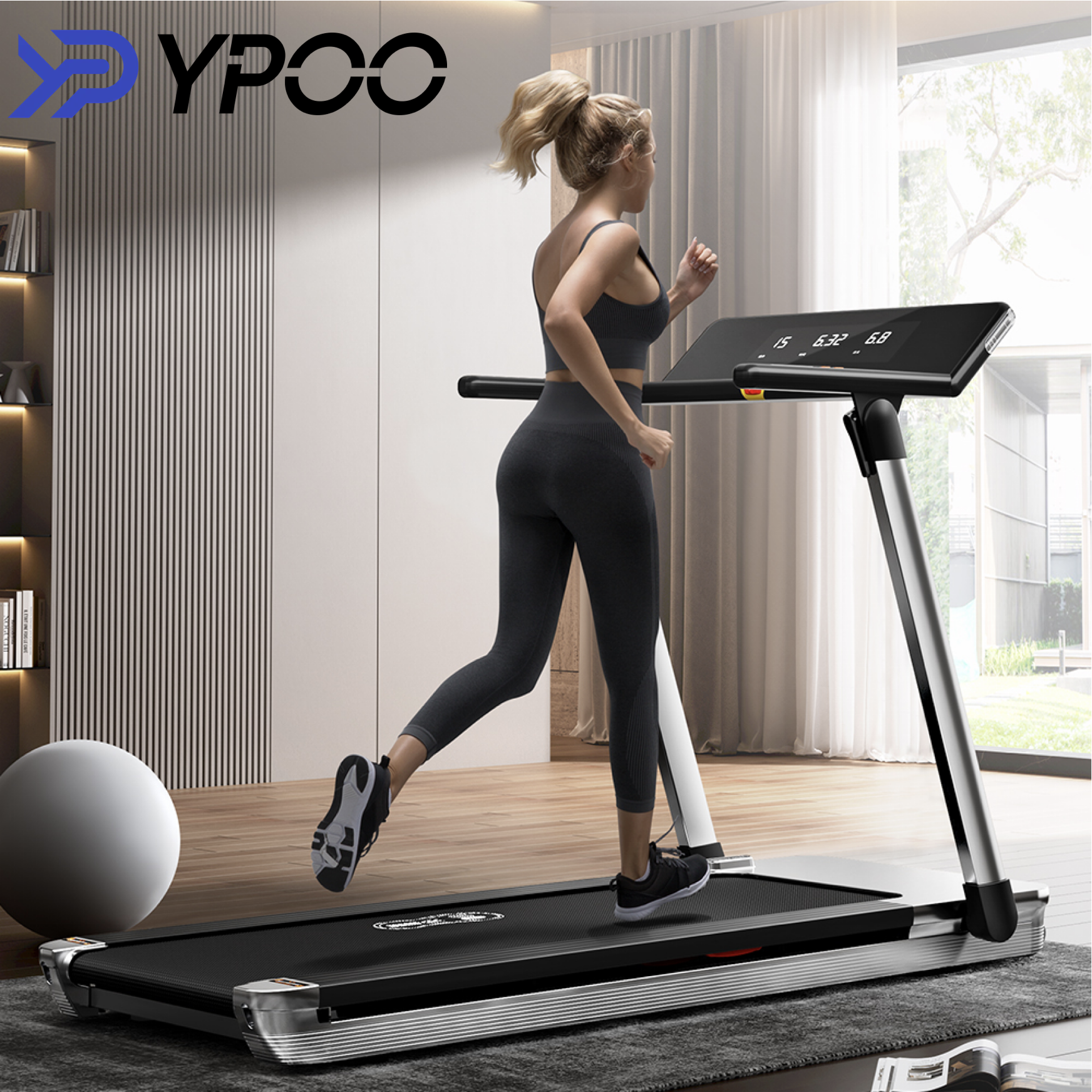 26% off on Folding Treadmill with LED Screen | OneDayOnly