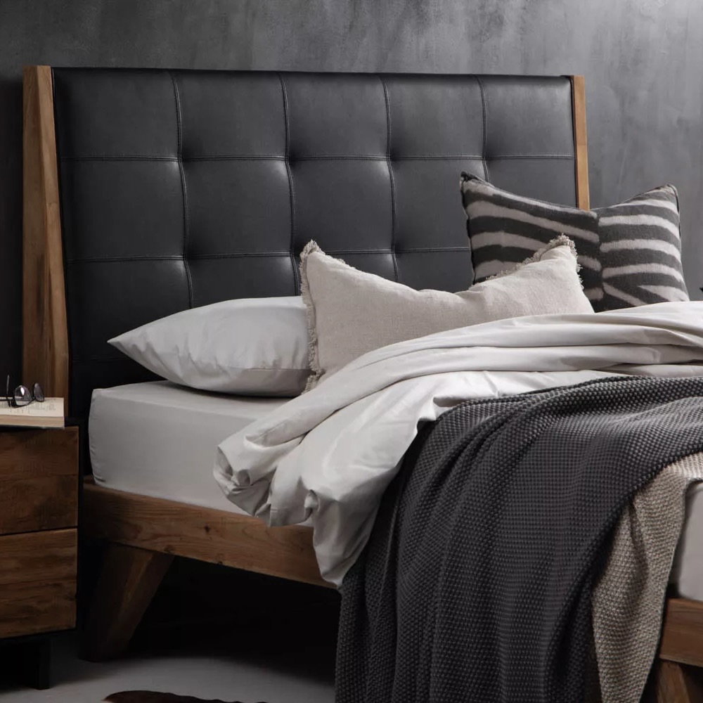 Bed Base and Headboard Set