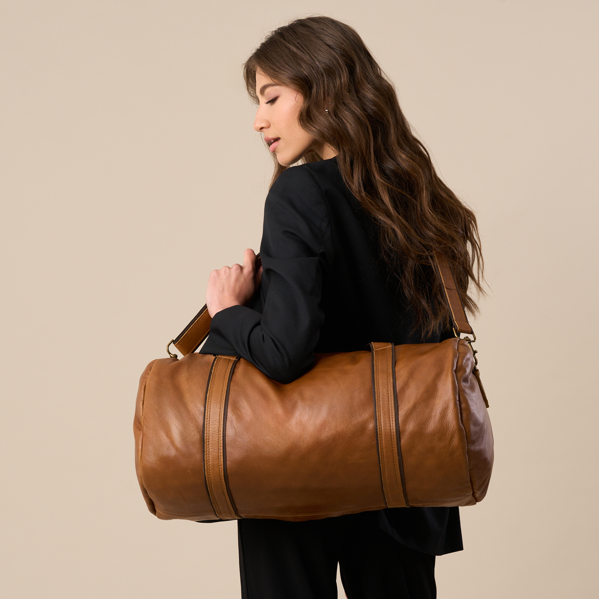 Genuine Leather Ashton Duffel Bag