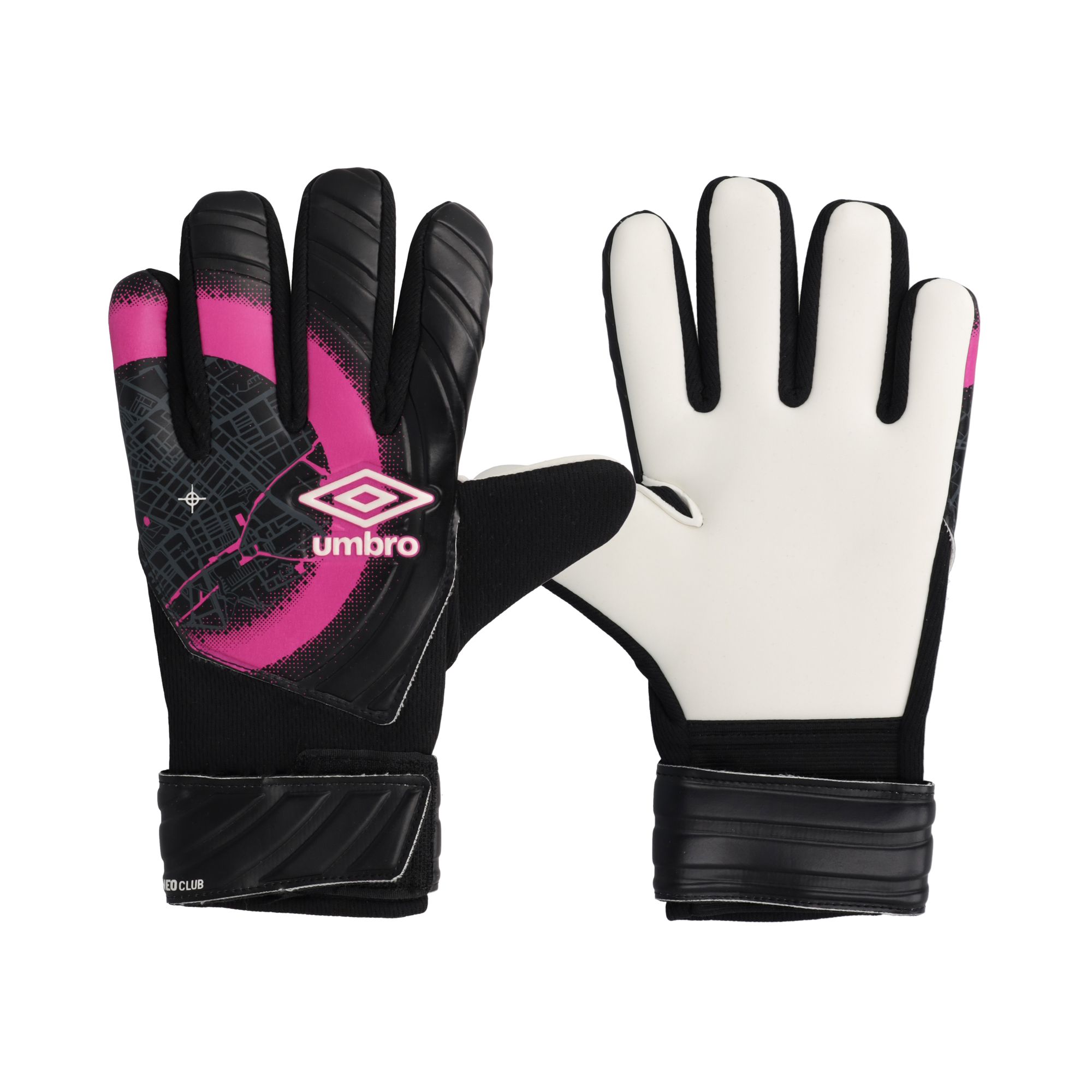 Black/Pink Neo Goalkeeper Gloves