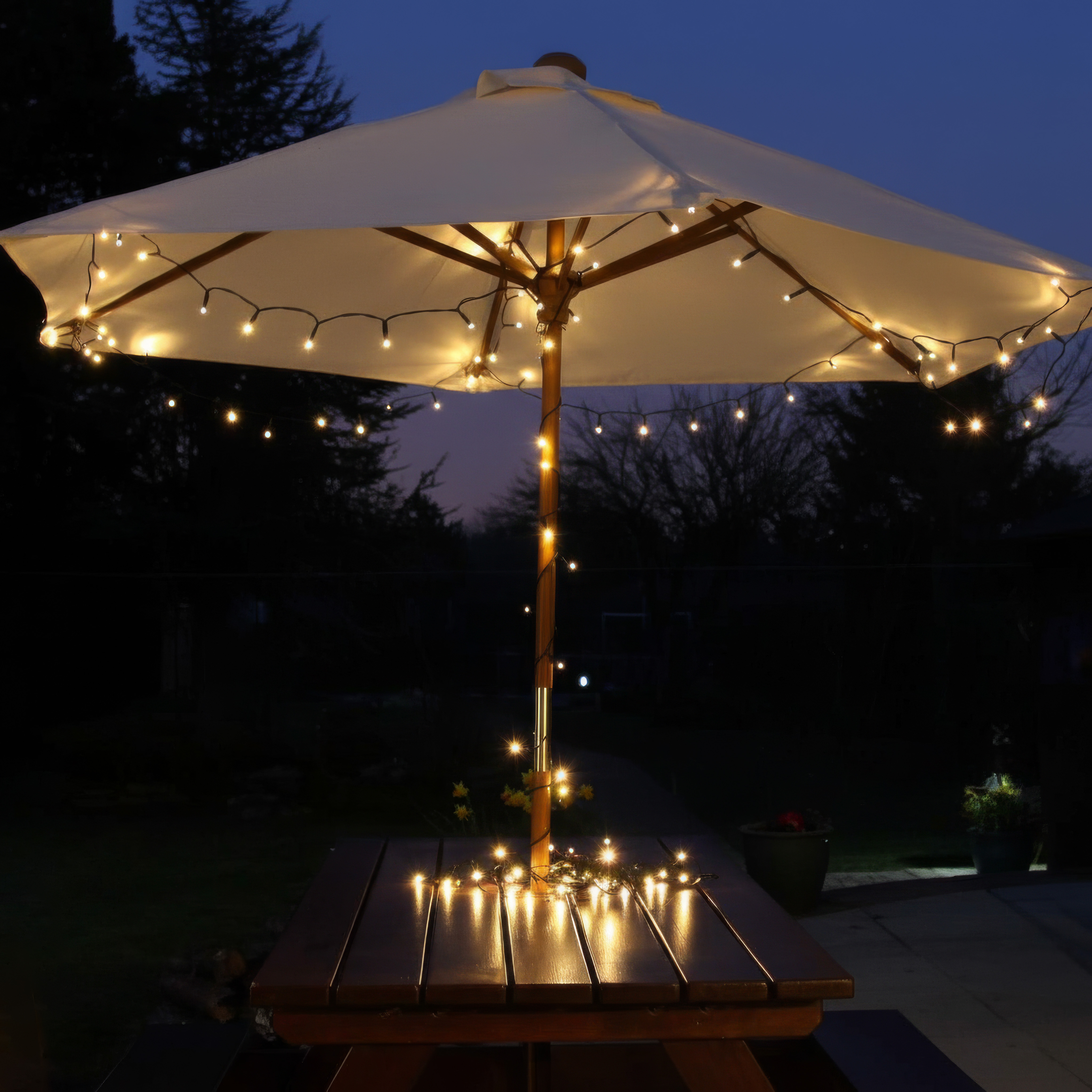 11.9m 240 LED Solar Powered Fairy Lights