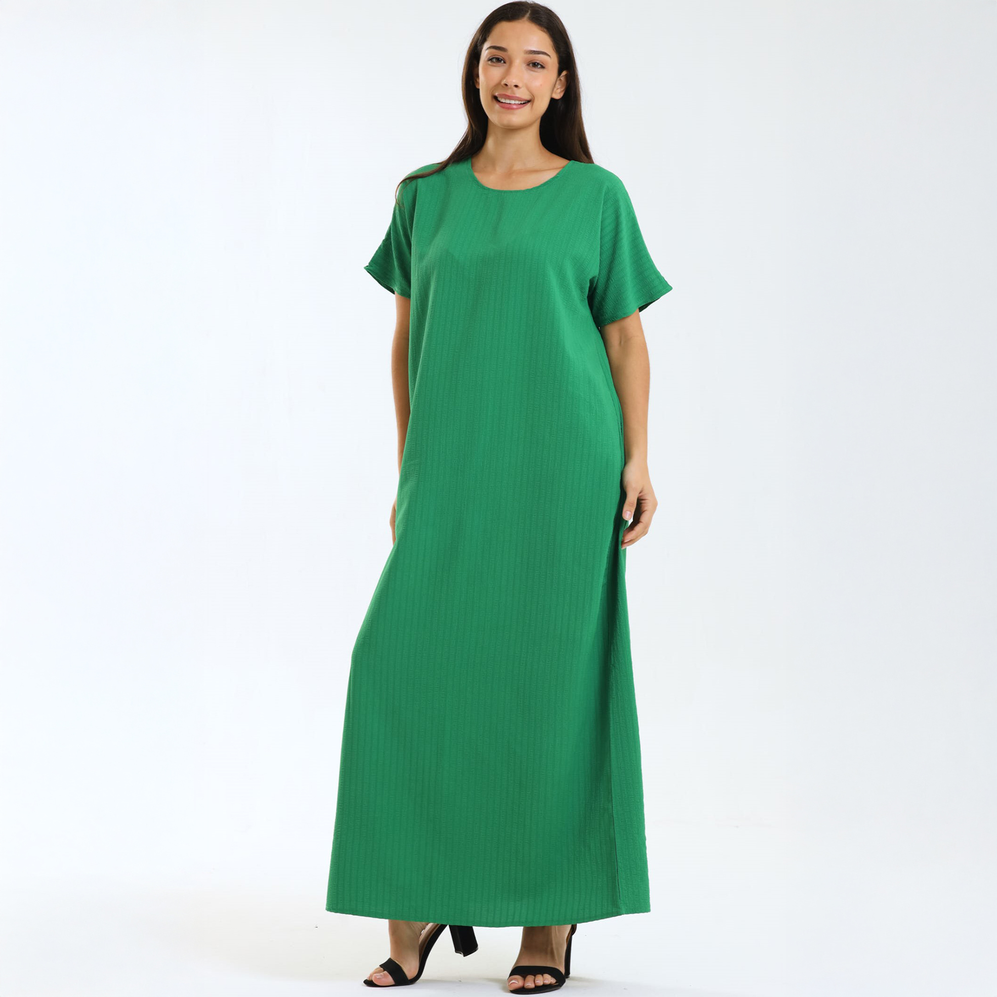 Ladies Jasmin Airflow Classic Short Sleeve Maxi Dress
