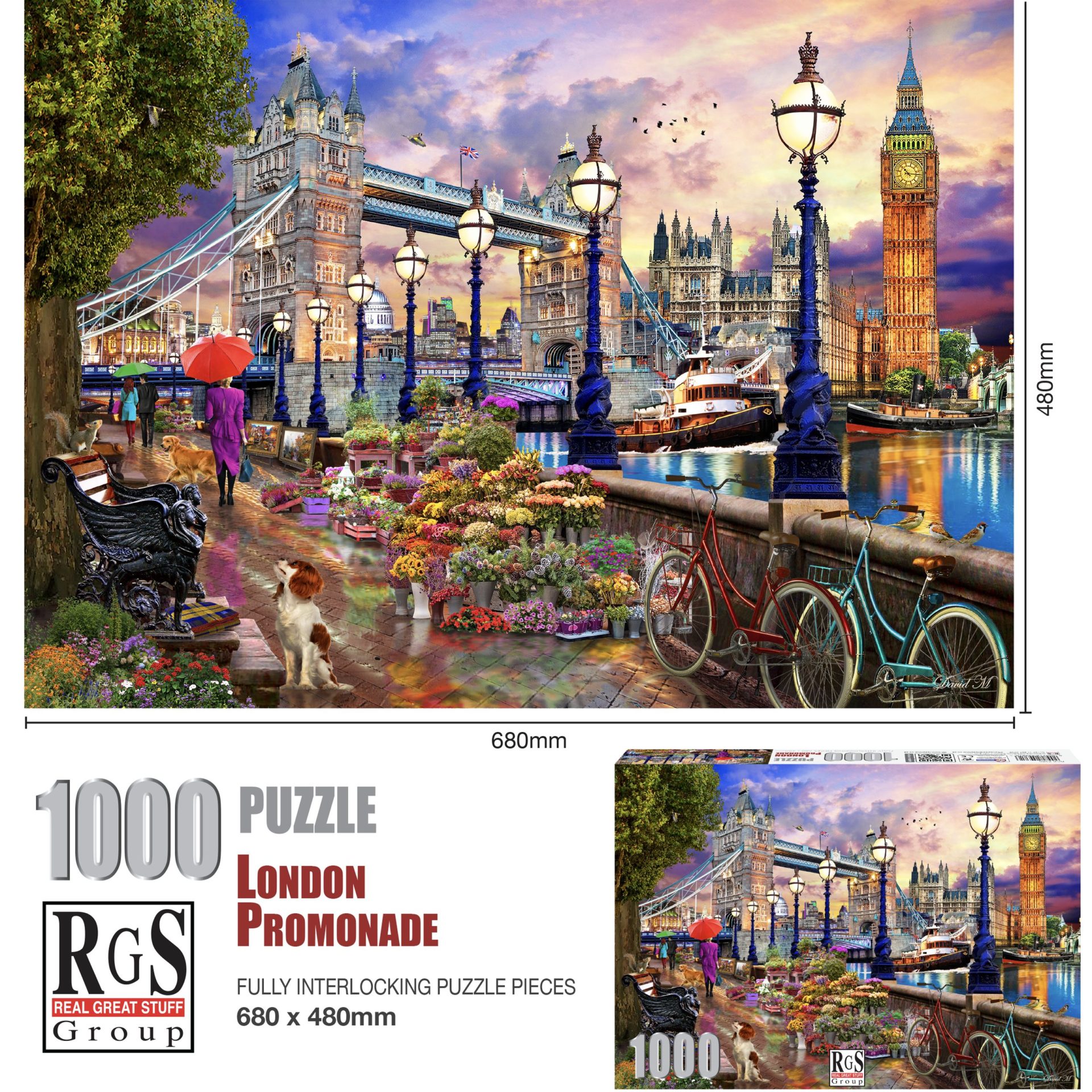 20% off on RGS 1000-Piece Satin Finish Puzzle | OneDayOnly