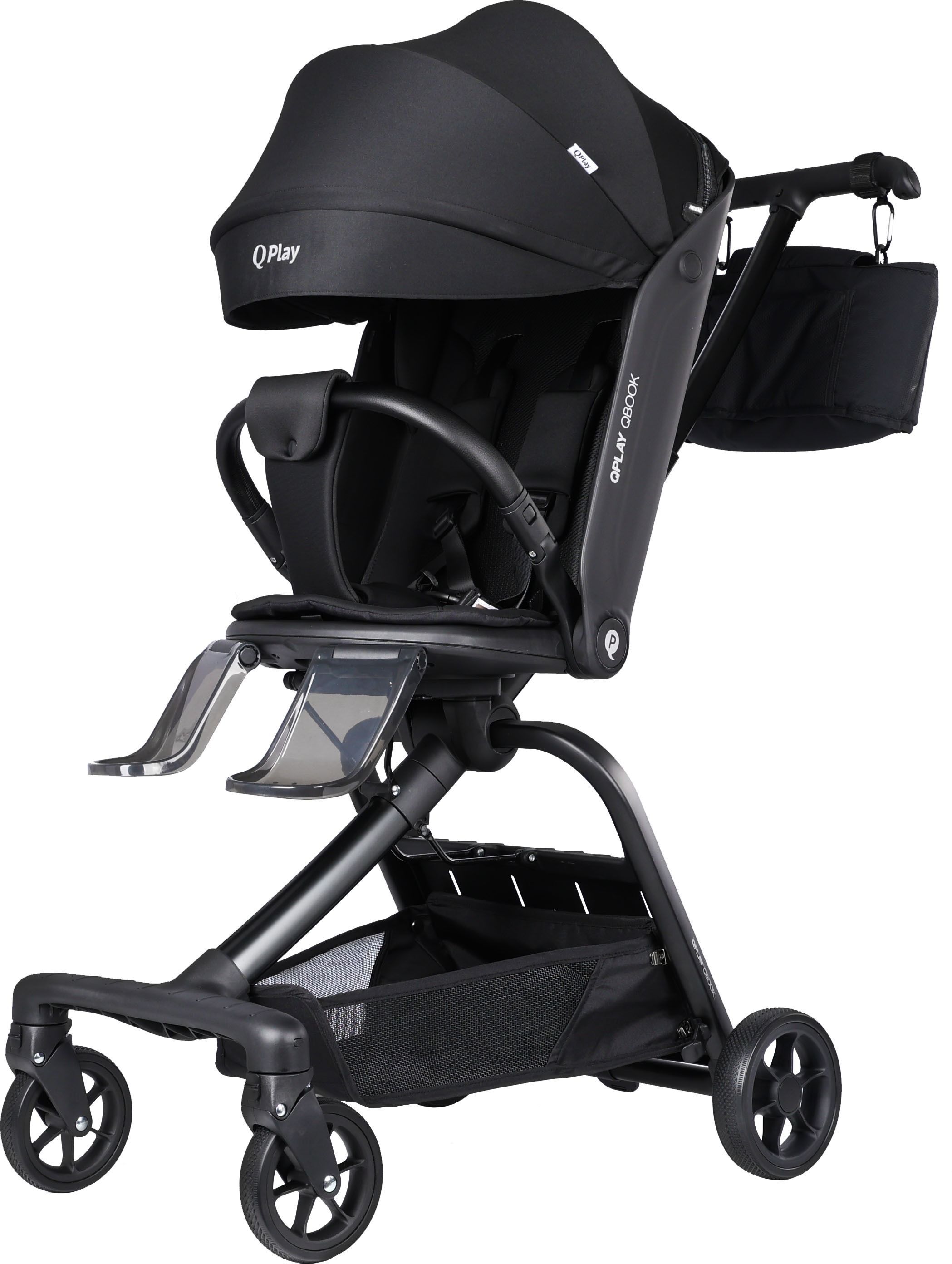 38% off on QPLAY Kids Black QBook Pushchair | OneDayOnly